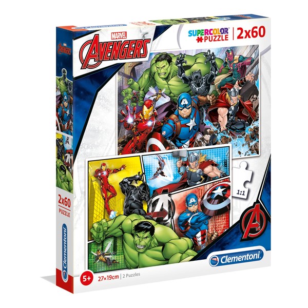 Clementoni (21605) - "Marvel Avengers" - 60 Teile Puzzle
