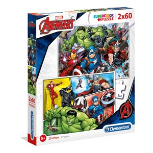 Clementoni (21605) - "Marvel Avengers" - 60 Teile Puzzle