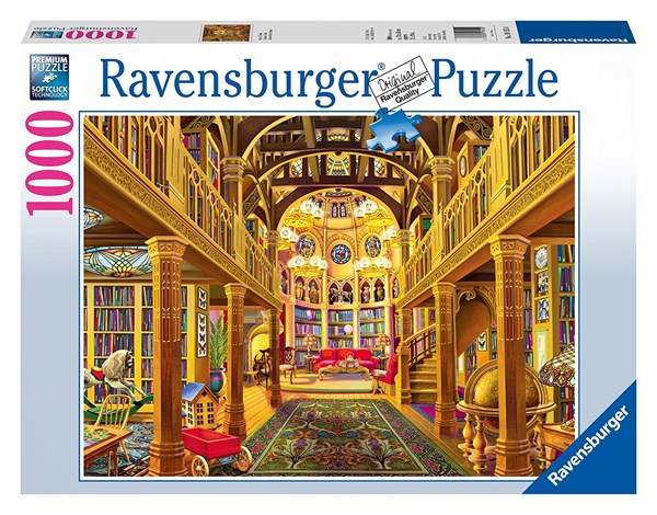 Ravensburger (19155) - "Welt der Worte" - 1000 Teile Puzzle