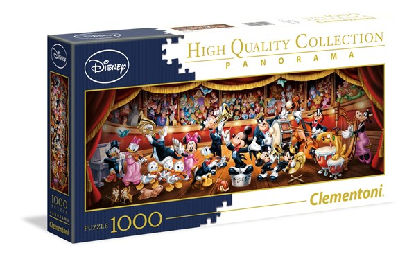 Clementoni (39445) - "Disney Orchestra" - 1000 Teile Puzzle
