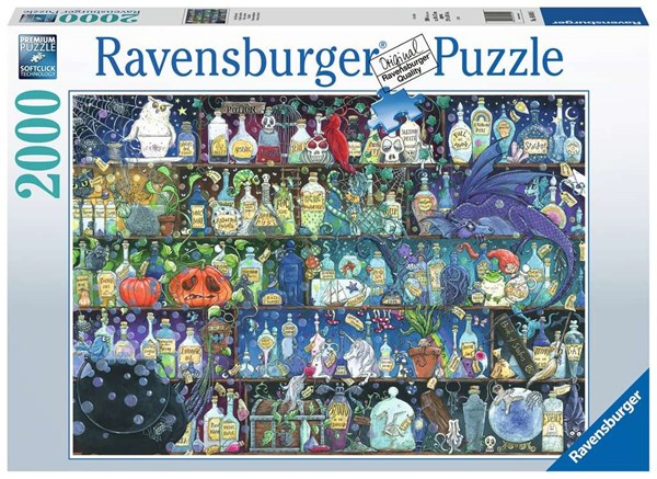 Ravensburger (16010) - "Der Giftschrank" - 2000 Teile Puzzle
