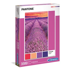 Clementoni (39493) - "Purple" - 1000 Teile Puzzle