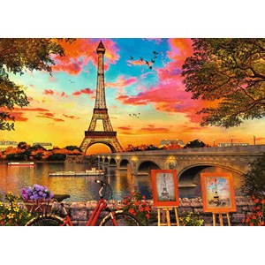 Ravensburger (15168) - "Abendstimmung in Paris" - 1000 Teile Puzzle