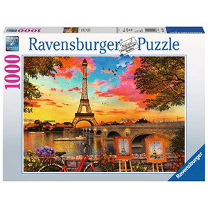 Ravensburger (15168) - "Abendstimmung in Paris" - 1000 Teile Puzzle