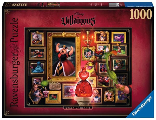 Ravensburger (15026) - "Queen of Hearts" - 1000 Teile Puzzle