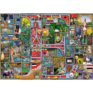 Ravensburger (16420) - Colin Thompson: "Awesome Alphabet "E"" - 1000 Teile Puzzle