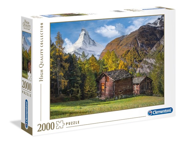 Clementoni (32561) - "Fascination with Matterhorn" - 2000 Teile Puzzle