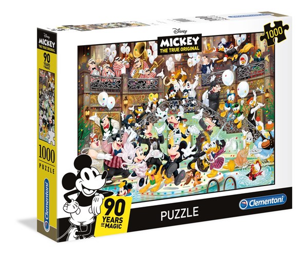 Clementoni (39472) - "Mickeys Celebration" - 1000 Teile Puzzle