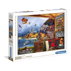 Clementoni (39481) - "Hallstatt, Austria" - 1000 Teile Puzzle