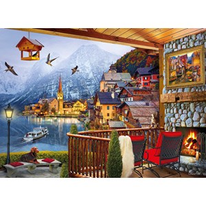 Clementoni (39481) - "Hallstatt, Austria" - 1000 Teile Puzzle