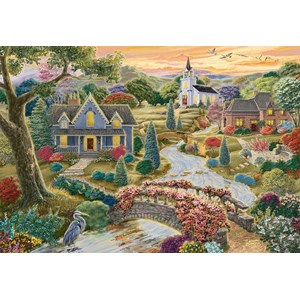 Ravensburger (16703) - "Enchanted Valley" - 2000 Teile Puzzle