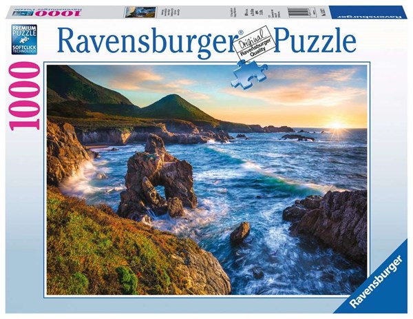 Ravensburger (15287) - "Big Sur Sunset" - 1000 Teile Puzzle