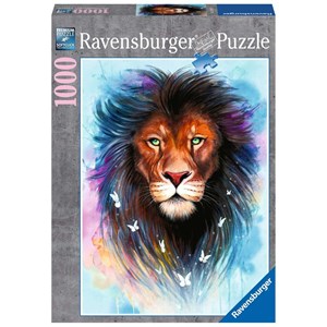 Ravensburger (13981) - "Majestätischer Löwe" - 1000 Teile Puzzle