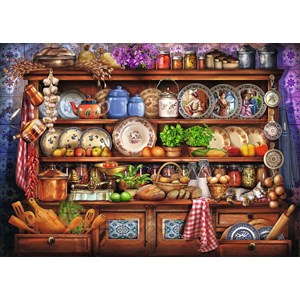 Ravensburger (19848) - "Mum's Kitchen Dresser" - 1000 Teile Puzzle