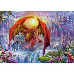 Ravensburger (15269) - "Dragon Kingdom" - 1000 Teile Puzzle