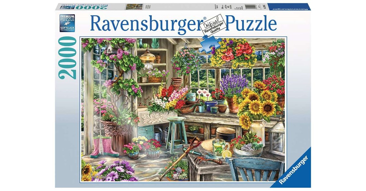 Ravensburger (13996) "Idyllischer Garten" 2000 Teile
