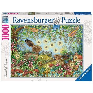 Ravensburger (15172) - "Nächtlicher Zauberwald" - 1000 Teile Puzzle