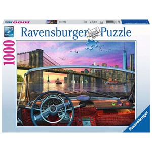 Ravensburger (15267) - "Brücke in Brooklyn" - 1000 Teile Puzzle