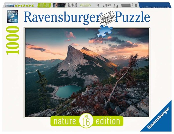 Ravensburger (15011) - "Abends in den Rocky Mountains" - 1000 Teile Puzzle