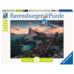 Ravensburger (15011) - "Abends in den Rocky Mountains" - 1000 Teile Puzzle