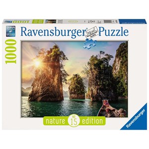 Ravensburger (13968) - "Three rocks in Cheow, Thailand" - 1000 Teile Puzzle