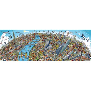 Schmidt Spiele (59596) - Hartwig Braun: "Hartwig Brauns" - 1000 Teile Puzzle