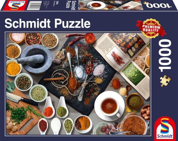 Schmidt Spiele (58948) - "Gewürze" - 1000 Teile Puzzle