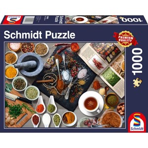 Schmidt Spiele (58948) - "Gewürze" - 1000 Teile Puzzle