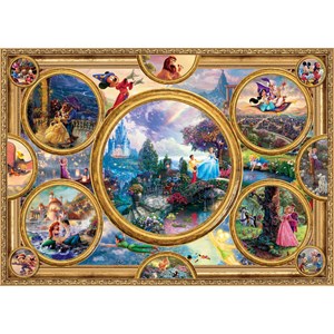 Schmidt Spiele (59607) - Thomas Kinkade: "Disney Dreams Collection" - 2000 Teile Puzzle