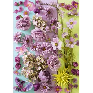 Schmidt Spiele (58944) - "Violette Blüten" - 1000 Teile Puzzle