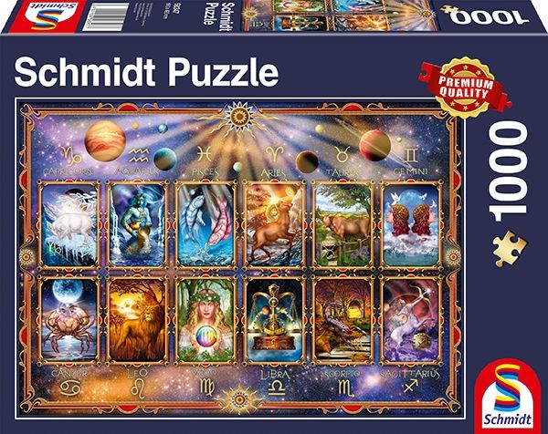 Schmidt Spiele (58347) - "Sternzeichen" - 1000 Teile Puzzle