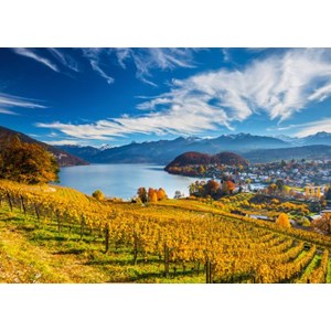 Schmidt Spiele (58953) - "Weinberge" - 2000 Teile Puzzle