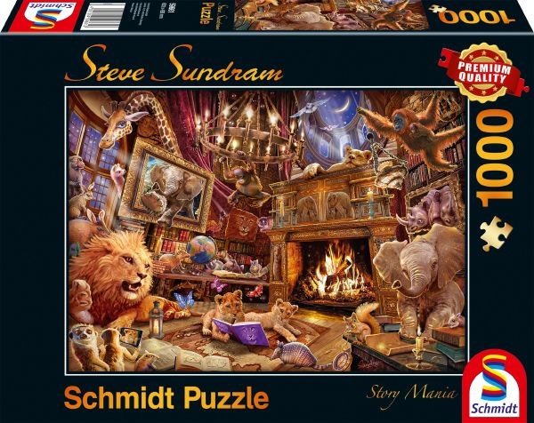 Schmidt Spiele (59661) - Steve Sundram: "Story Mania" - 1000 Teile Puzzle