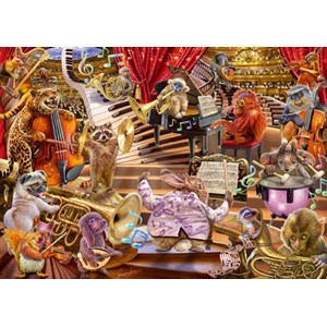 Schmidt Spiele (59664) - Steve Sundram: "Music Mania" - 1000 Teile Puzzle