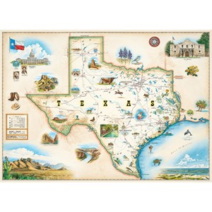 MasterPieces (71711) - "Texas" - 1000 Teile Puzzle