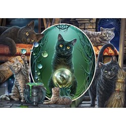 Schmidt Spiele (59665) - Lisa Parker: "Magische Katzen" - 1000 Teile Puzzle