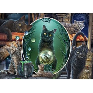 Schmidt Spiele (59665) - Lisa Parker: "Magische Katzen" - 1000 Teile Puzzle