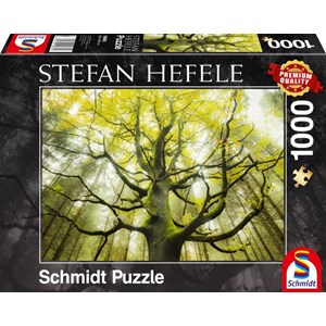 Schmidt Spiele (59669) - Stefan Hefele: "Traumbaum" - 1000 Teile Puzzle