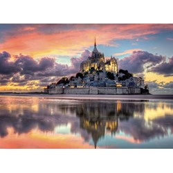 Clementoni (96160)) - "Mont St. Michel" - 1000 Teile Puzzle