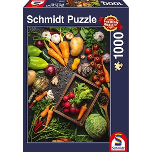 Schmidt Spiele (58398) - "Superfood" - 1000 Teile Puzzle