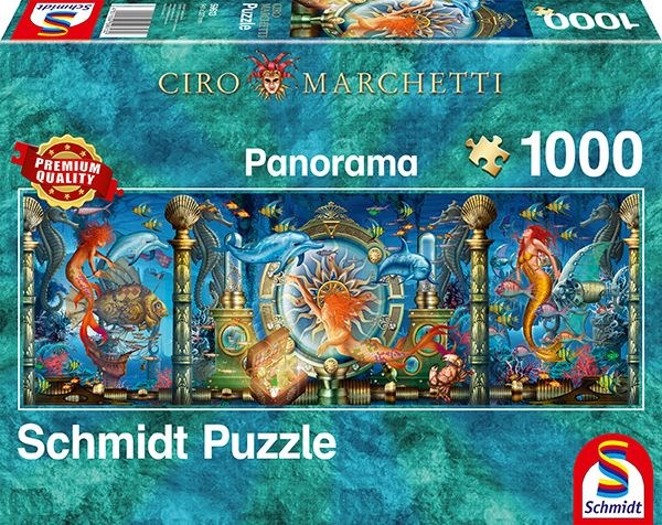 Schmidt Spiele (59613) - Ciro Marchetti: "Unterwasserwelt" - 1000 Teile Puzzle
