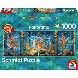 Schmidt Spiele (59613) - Ciro Marchetti: "Unterwasserwelt" - 1000 Teile Puzzle