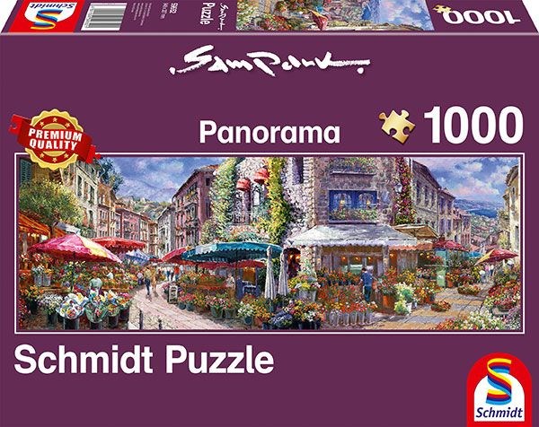 Schmidt Spiele (59652) - Sam Park: "Frühlingsatmosphäre" - 1000 Teile Puzzle