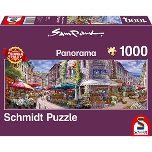 Schmidt Spiele (59652) - Sam Park: "Frühlingsatmosphäre" - 1000 Teile Puzzle