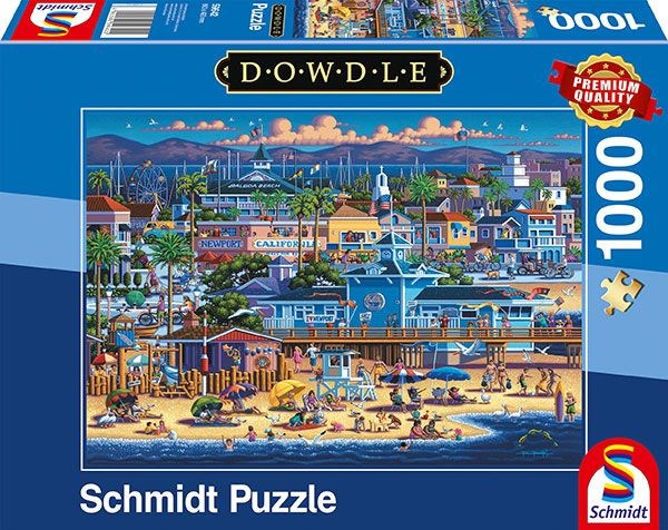 Schmidt Spiele (59642) - Eric Dowdle: "Newport" - 1000 Teile Puzzle