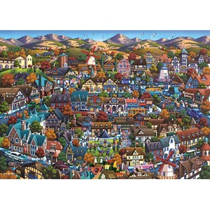 Schmidt Spiele (59643) - Eric Dowdle: "Solvang" - 1000 Teile Puzzle