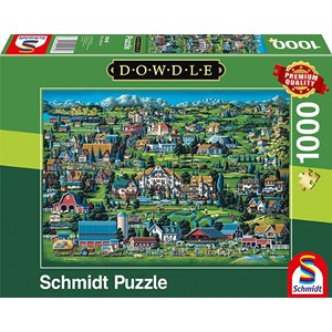 Schmidt Spiele (59640) - Eric Dowdle: "Midway" - 1000 Teile Puzzle