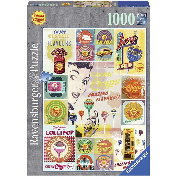 Ravensburger (15258) - "Chupa Chups" - 1000 Teile Puzzle