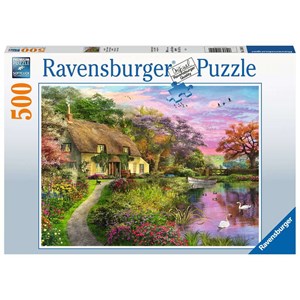 Ravensburger (15041) - "Landhaus" - 500 Teile Puzzle