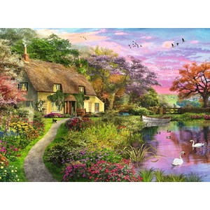 Ravensburger (15041) - "Landhaus" - 500 Teile Puzzle